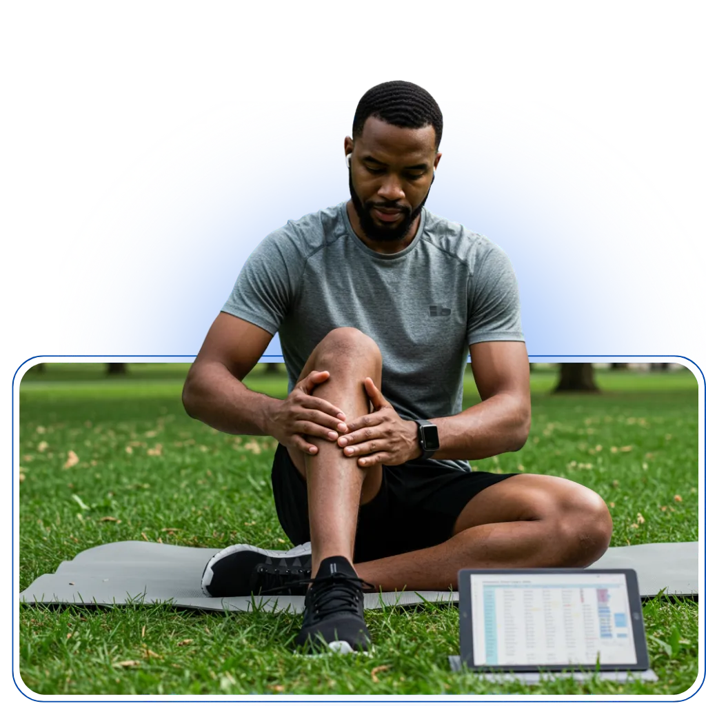 1º Passo (1º e 2º dias): Alívio Imediato da Dor com Exercícios Leves de Mobilidade