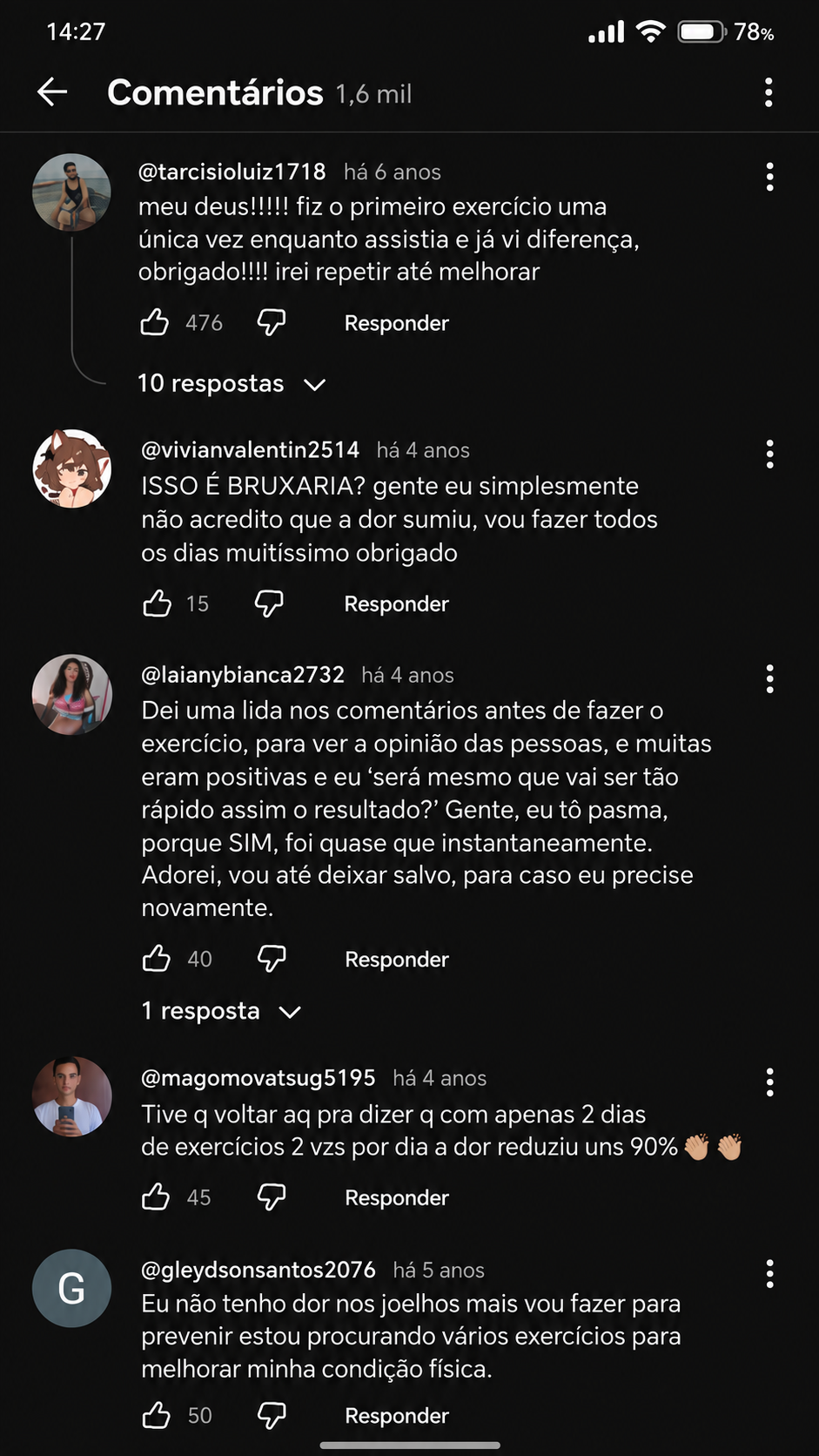 Depoimento de aluno 3